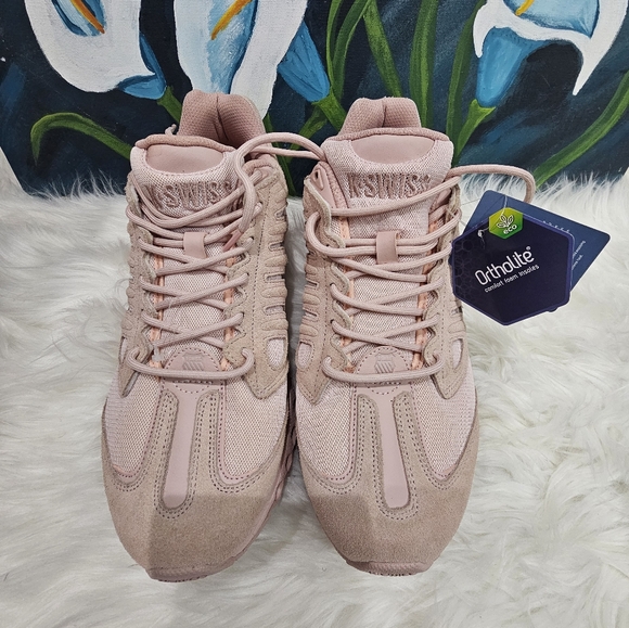 Mens Kswiss Ortholite Tubes Light Pink Size 11 - Picture 6 of 10